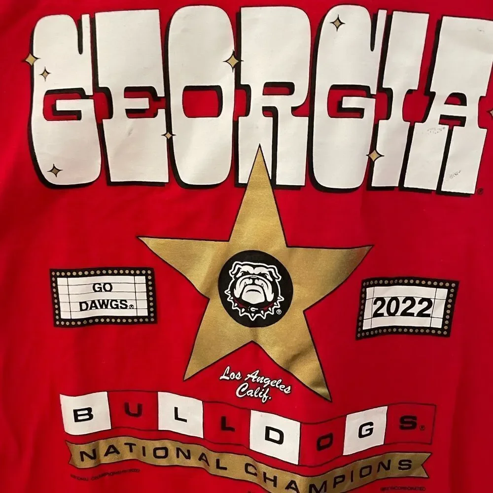 GEORGIA BULLDOGS SHORT SLEEVE TEE‎ SHIRT BY NIKE, large